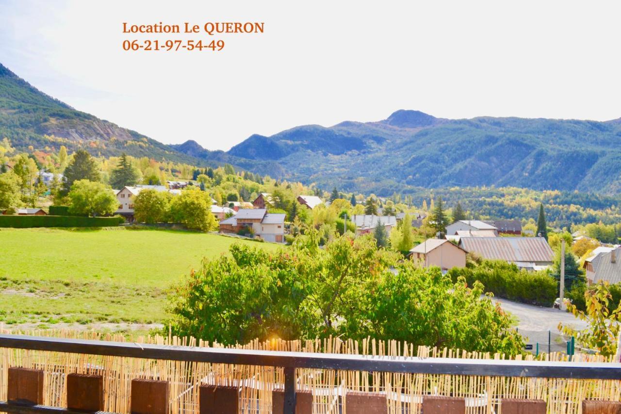 Location Le Queron Leilighet Guillestre Eksteriør bilde
